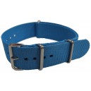 Bracelet nylon NATO Bleu n°20