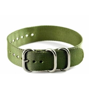 Bracelet nylon NATO ZULU Vert
